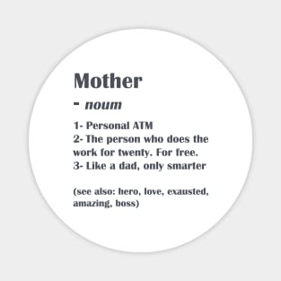 Mother dictionary Magnet